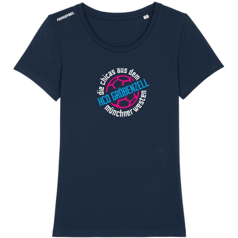 HCD Gröbenzell DIE CHICAS Logo T-Shirt Damen