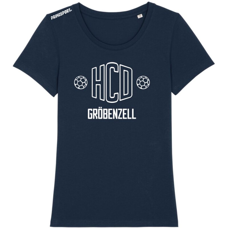 HCD Gröbenzell T-Shirt Damen dunkelblau L (W)