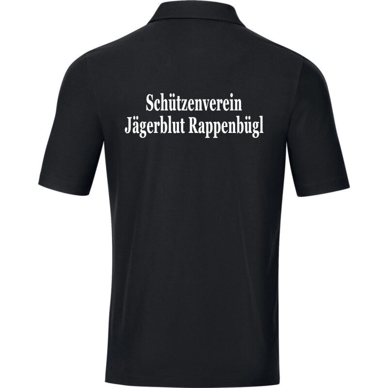 Sch&uuml;tzenverein J&auml;gerblut Rappenb&uuml;gl JAKO Polo schwarz 140