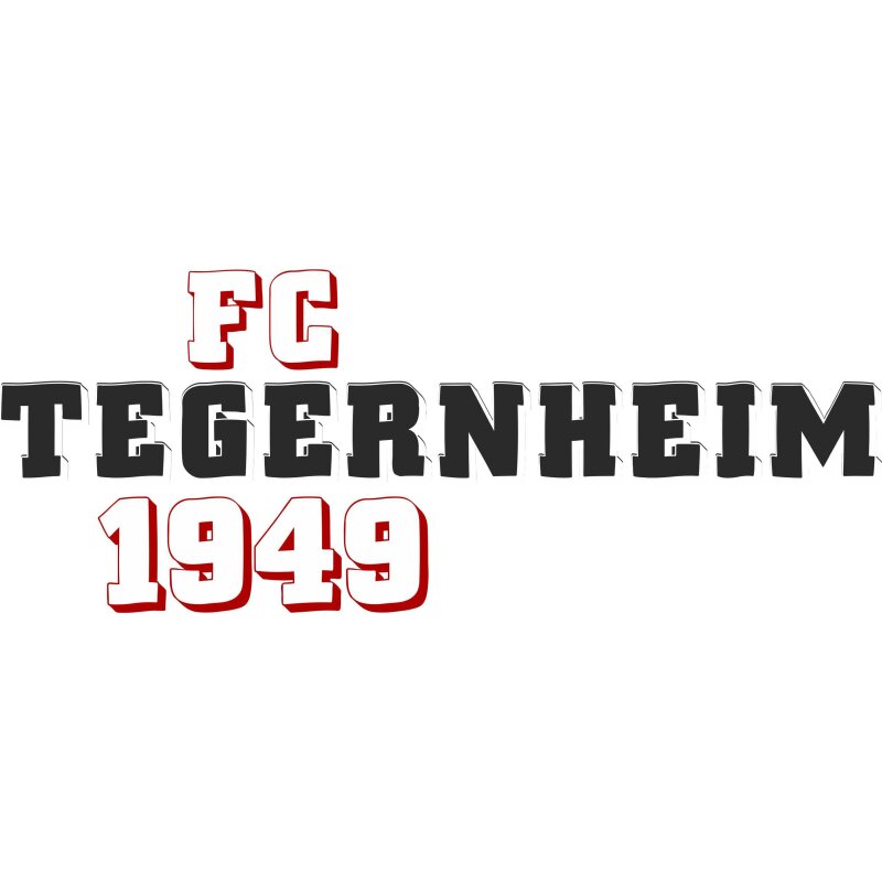 FC Tegernheim Motiv Tegernheim klein Druck mehrfarbig