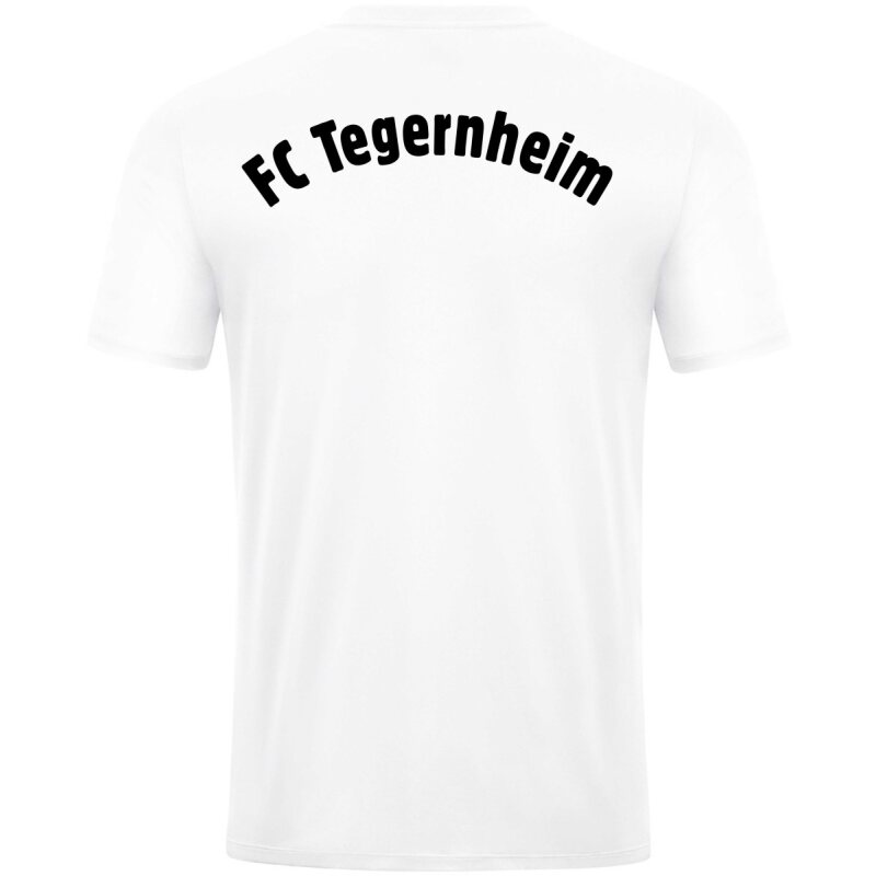 FC Tegernheim JAKO Trainingsshirt wei&szlig; 116