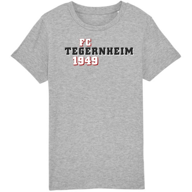 FC Tegernheim Freizeitshirt grau Kinder 104