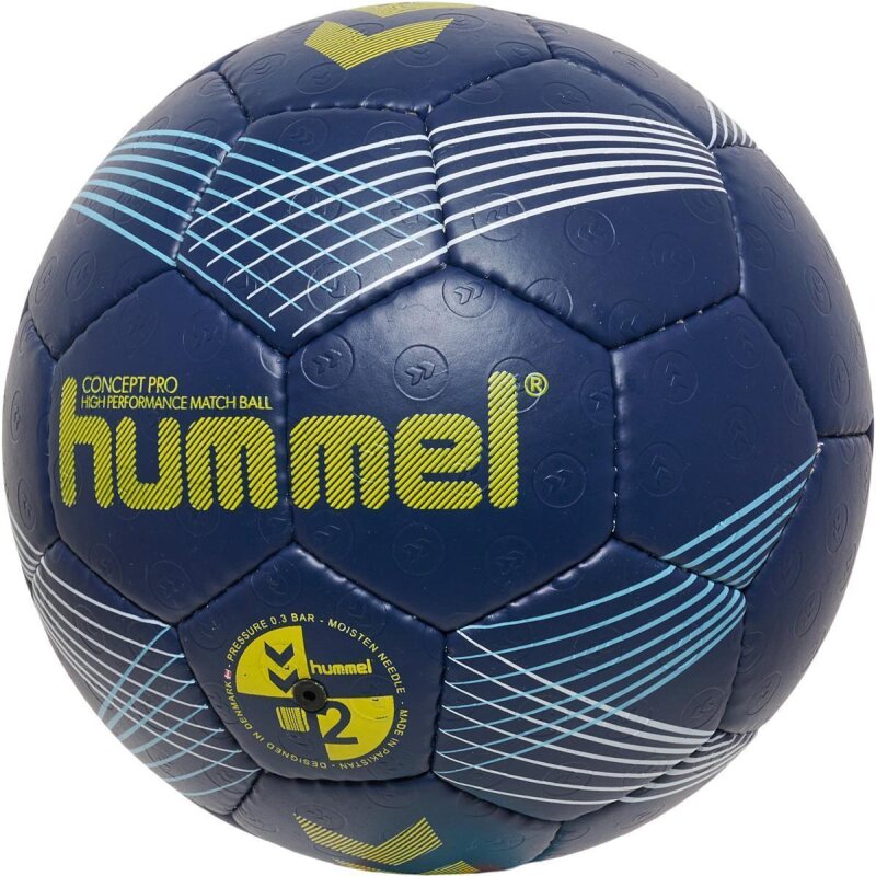 Hummel CONCEPT PRO HB Profi-Handball MARINE/YELLOW 2