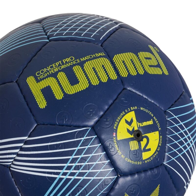 Hummel CONCEPT PRO HB Profi-Handball MARINE/YELLOW 2