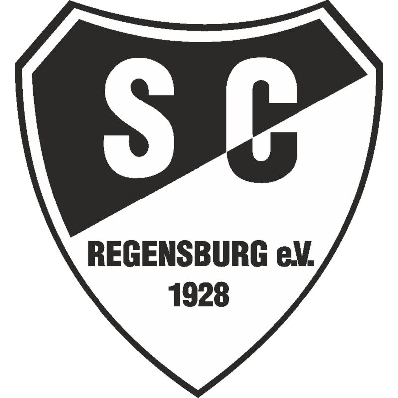 SC Regensburg Vereinswappen klein Druck weiß