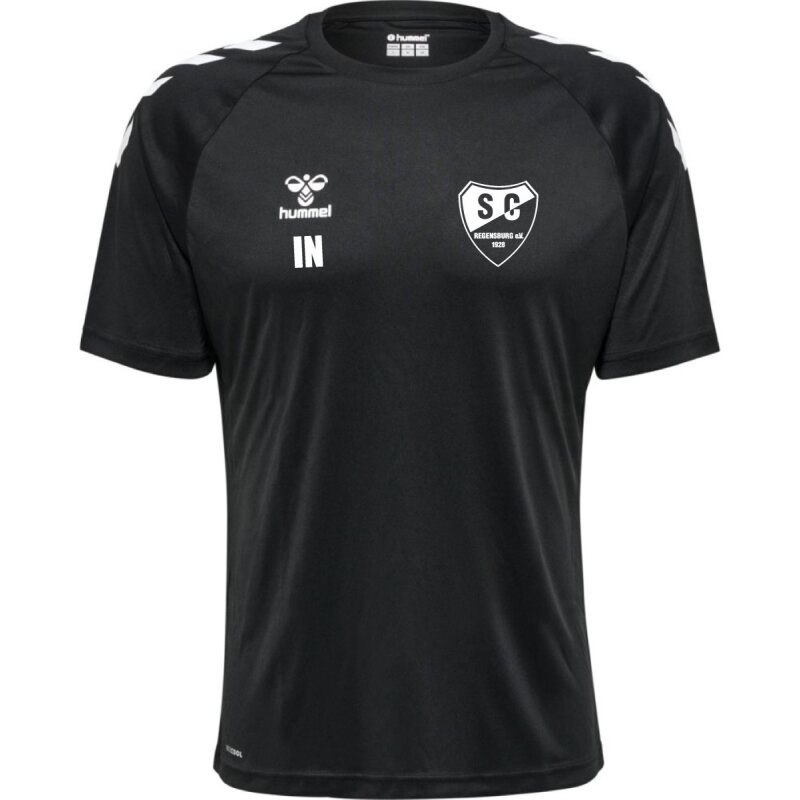 SC Regensburg Hummel Trainingsshirt schwarz