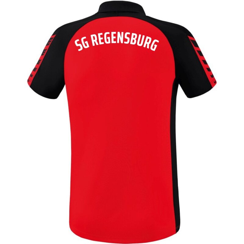 SG Regensburg Erima Polo rot-schwarz