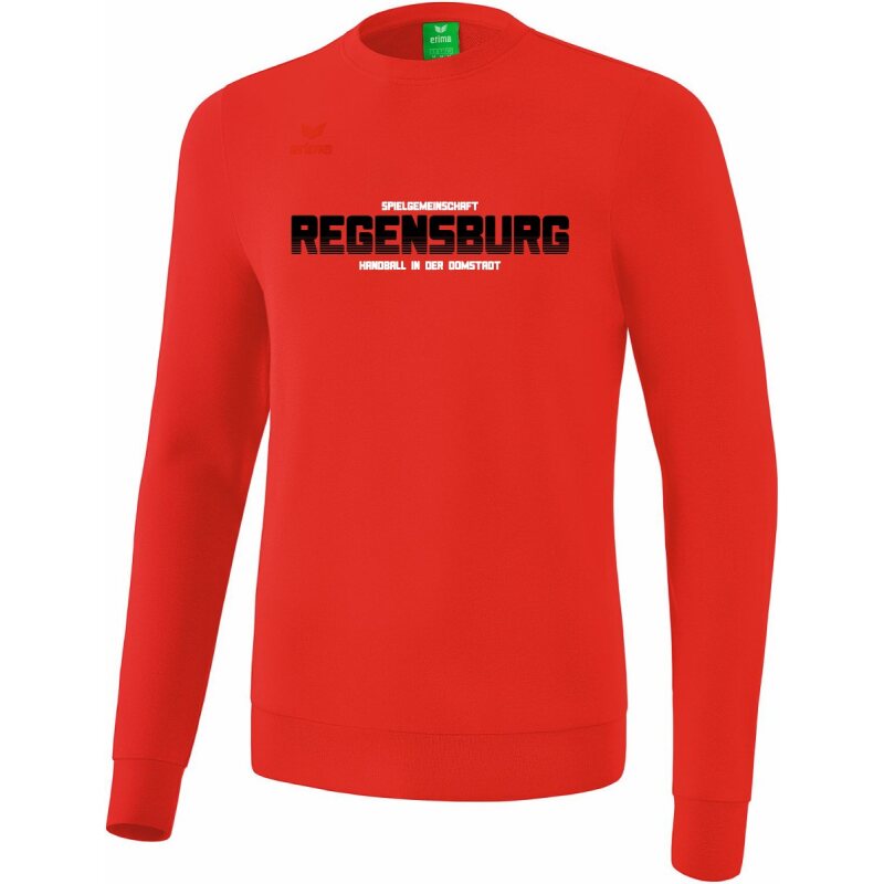 SG Regensburg Erima Sweatshirt rot
