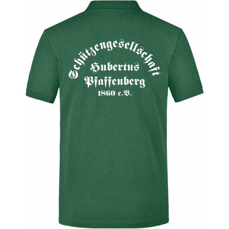 Hubertusschützen Pfaffenberg Vereinspoloshirt grün
