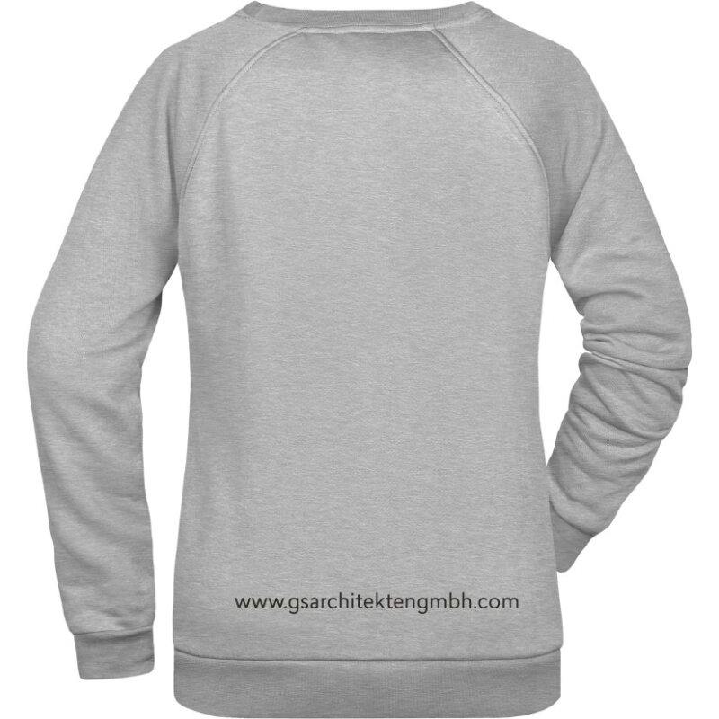 gs architekten gmbh Sweatshirt Logo Damen grau 3XL