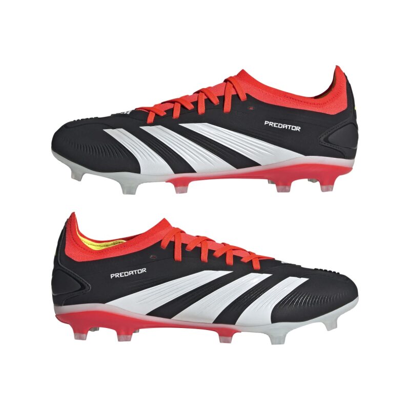 Adidas Predator Pro FG Fu&szlig;allschuh CBLACK/FTWWHT/SOLRED 44