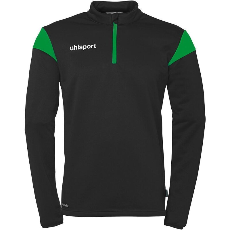 Uhlsport Squad 27 1/4 Zip Top schwarz/fluo grün 116