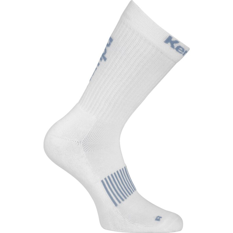 Kempa Logo Classic Socken weiß/aqua 31-35