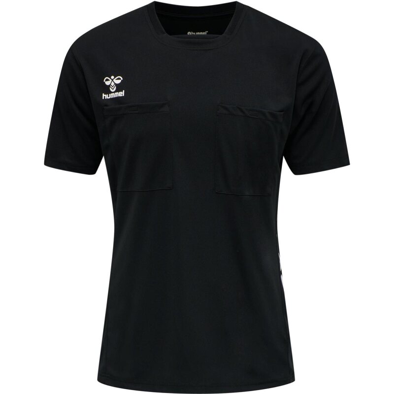 Hummel hmlREFEREE CHEVRON JERSEY S/S Schiedsrichter-T-Shirt BLACK 4XL