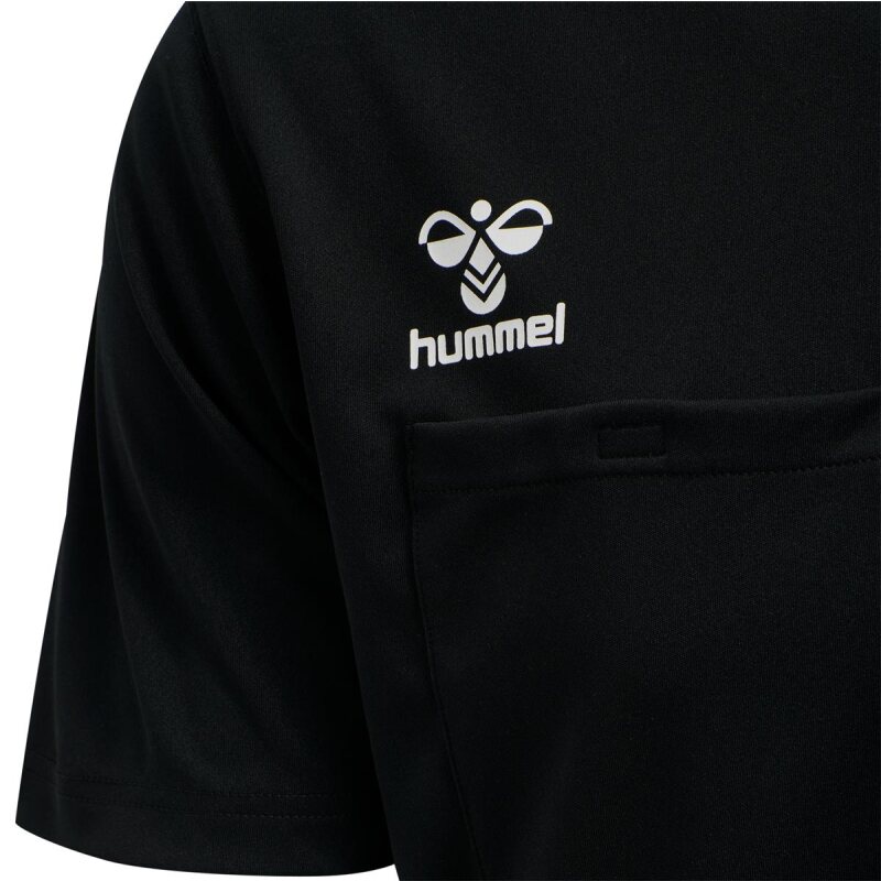 Hummel hmlREFEREE CHEVRON JERSEY S/S Schiedsrichter-T-Shirt BLACK 4XL