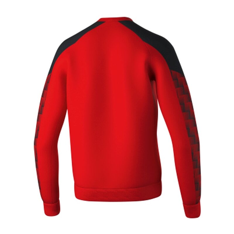 Erima EVO STAR Sweatshirt Kinder rot/schwarz 116