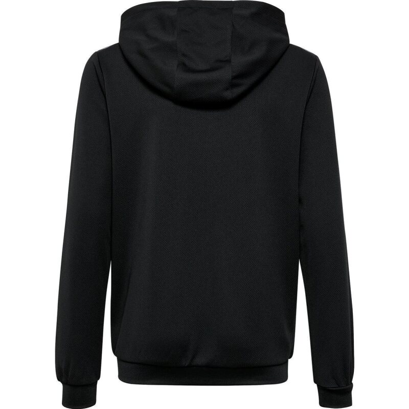 Hummel hmlAUTHENTIC PL ZIP HOODIE KIDS Kapuzenjacke mit Rei&szlig;verschluss BLACK 164