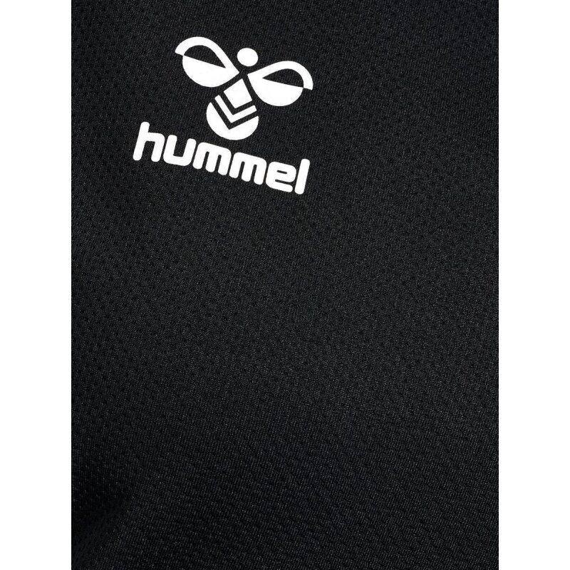 Hummel hmlAUTHENTIC HALF ZIP SWEAT WOMAN Sweatshirt mit kurzem Rei&szlig;verschluss BLACK S