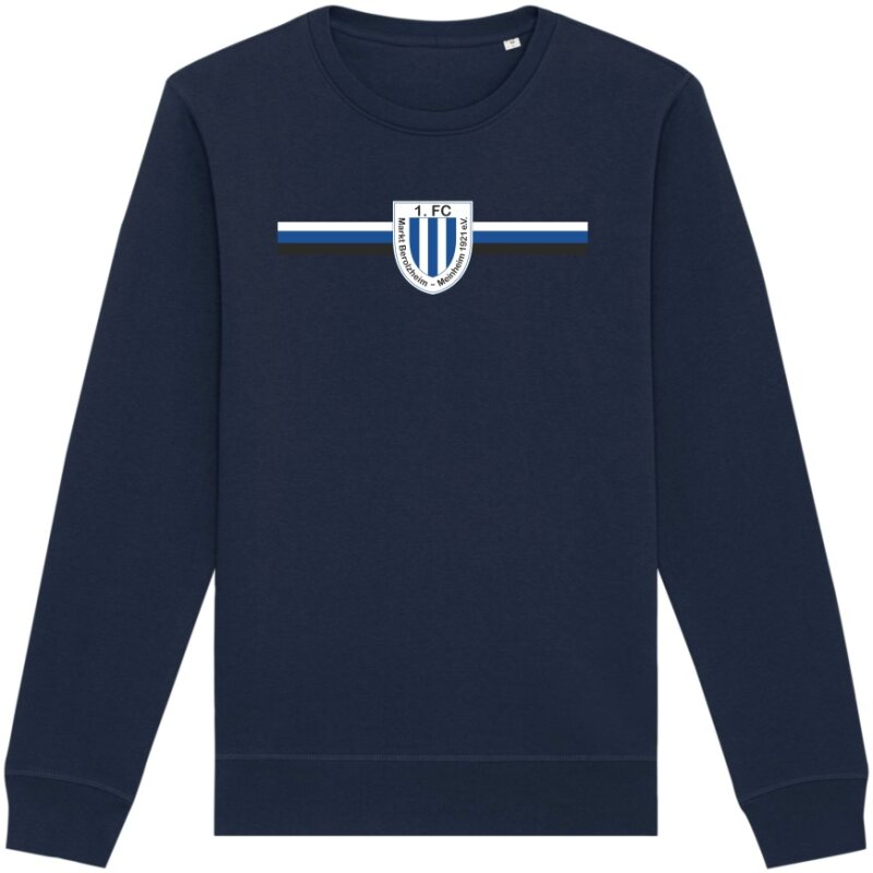 1. FC Markt Berolzheim-Meinheim Logo striped Sweatshirt