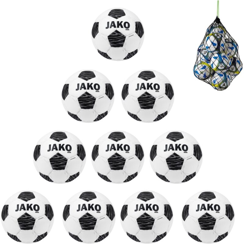 10er-Fu&szlig;ballset JAKO Trainingsball Animal