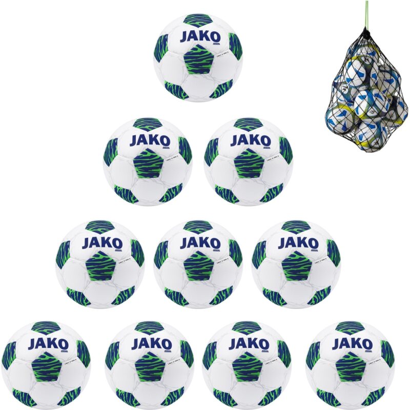 10er-Fu&szlig;ballset JAKO Lightball Animal 350g Gr.5