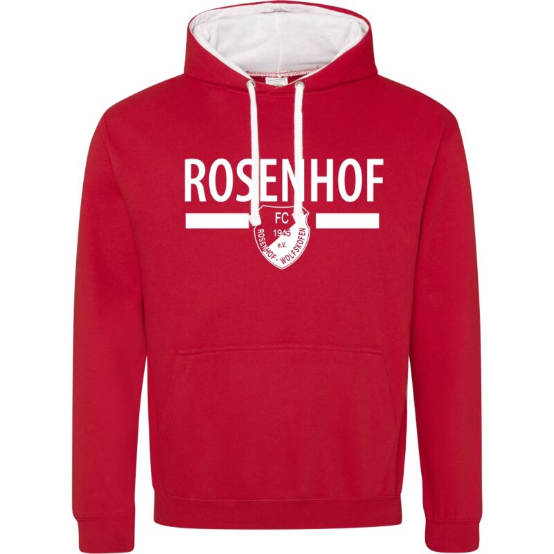 FC Rosenhof Hoodie rot S