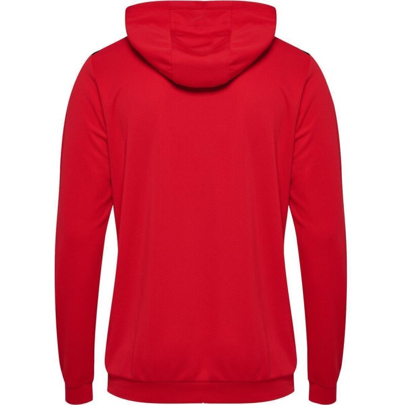 SV Obertraubling Hummel Polyester Hoodie rot