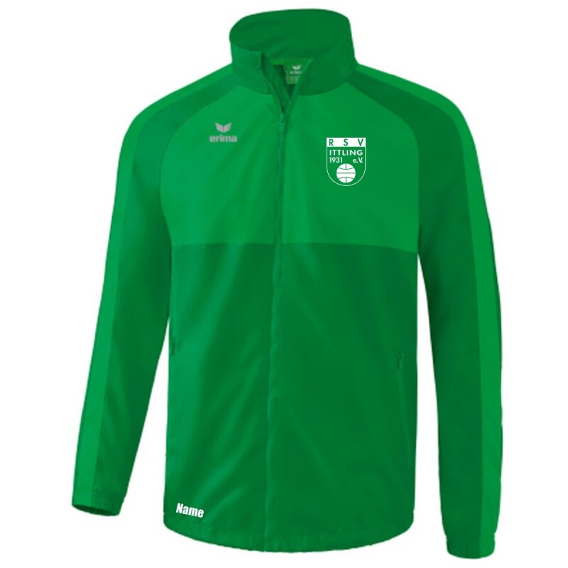 RSV Ittling Erima Allwetterjacke grün 128