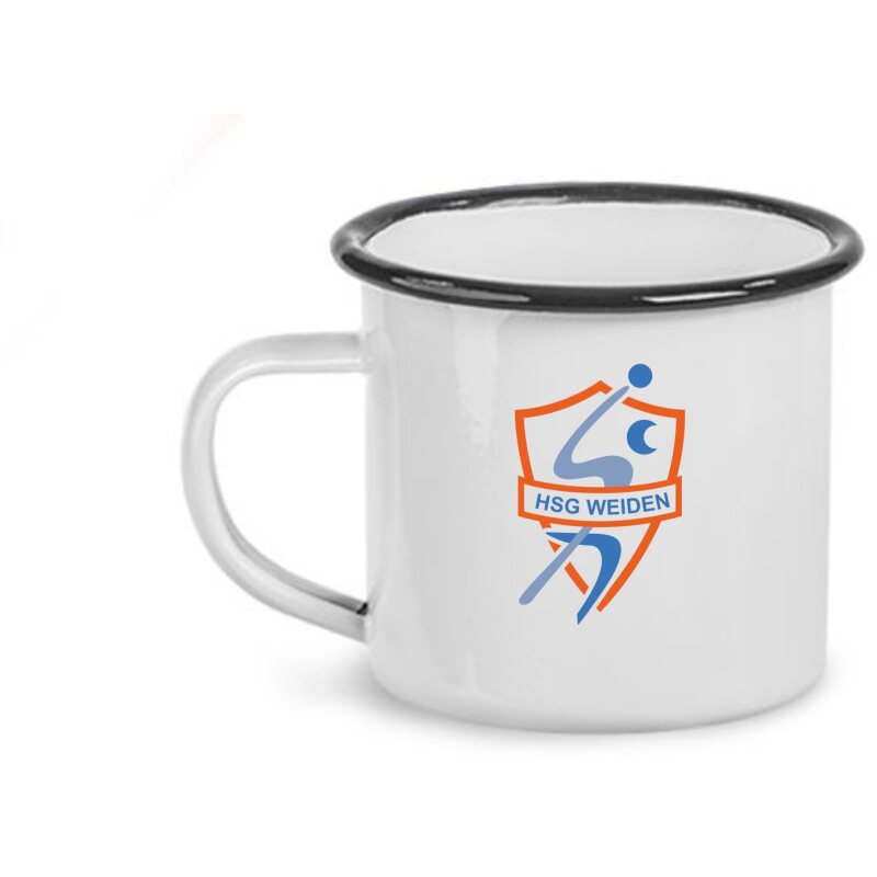 HSG Weiden Emaille-Tasse 300ml