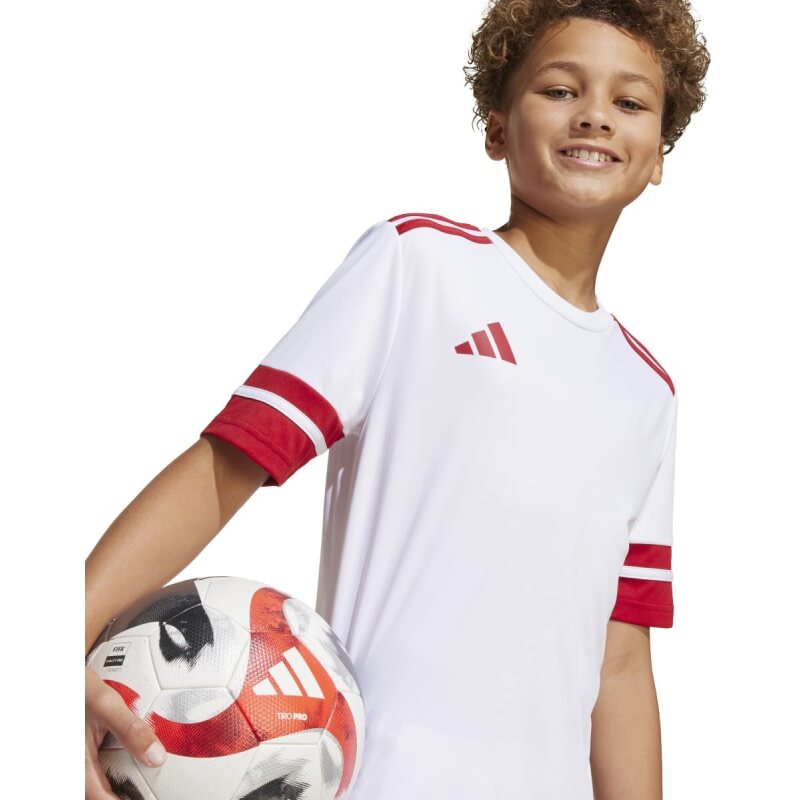 Adidas Squadra 25 Kinder Trikot WHITE/TEPORE 176