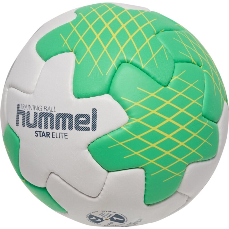 Hummel hmlSTAR ELITE Handball OFF WHITE/GREEN/YELLOW 1